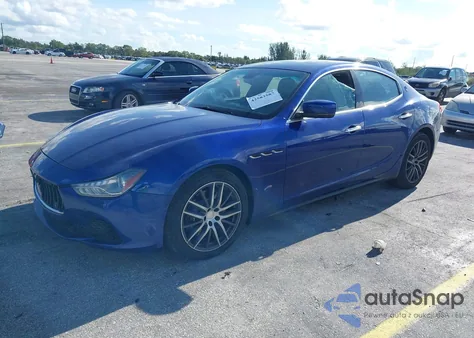 2015 Maserati Ghibli S Q4 из США, поврежденный, VIN ZAM57RTAXF1134572